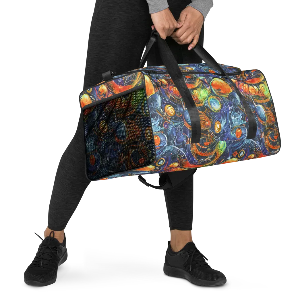 Bluefire Abyss on Duffle Bag — Right Front