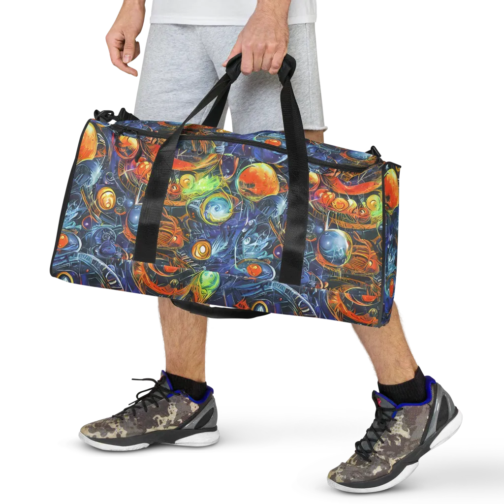 Bluefire Abyss on Duffle Bag — Front