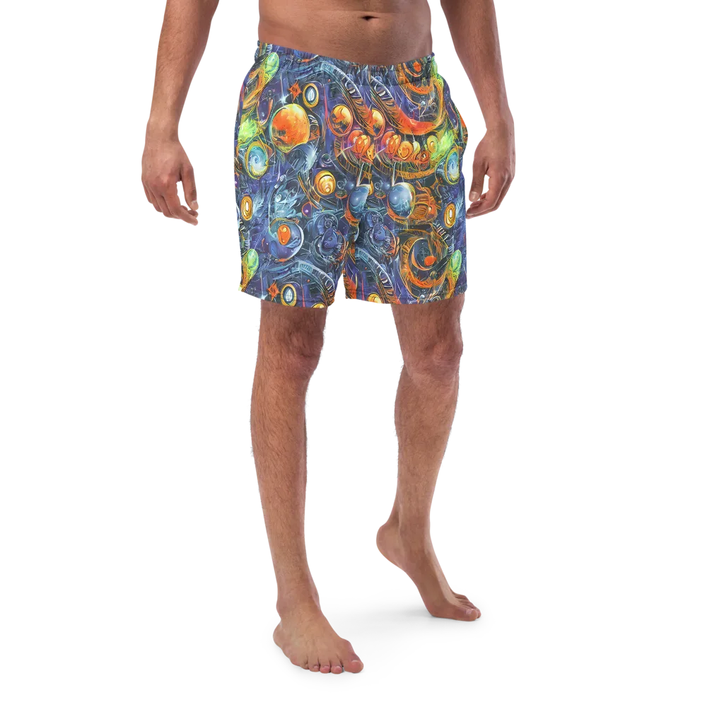 Bluefire Abyss on Swim Trunks — Front