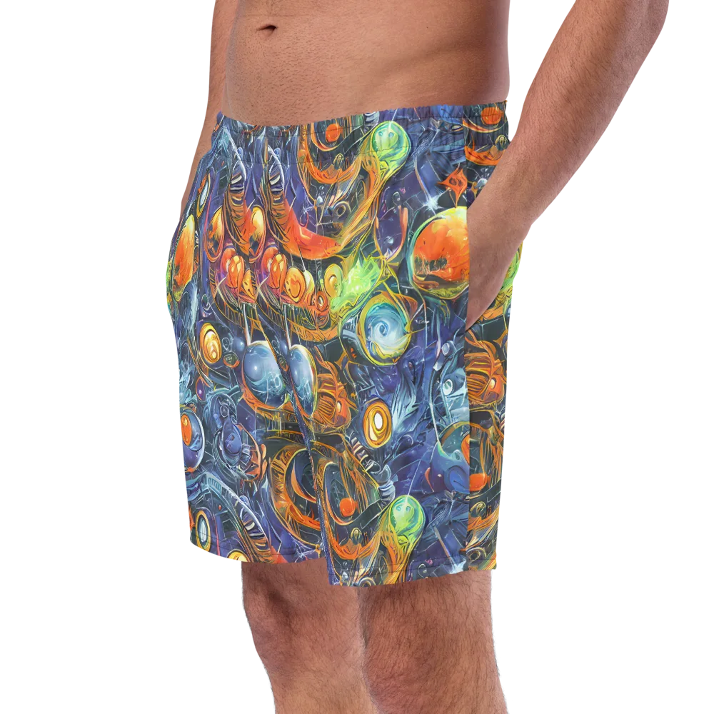 Bluefire Abyss on Swim Trunks — Left Front