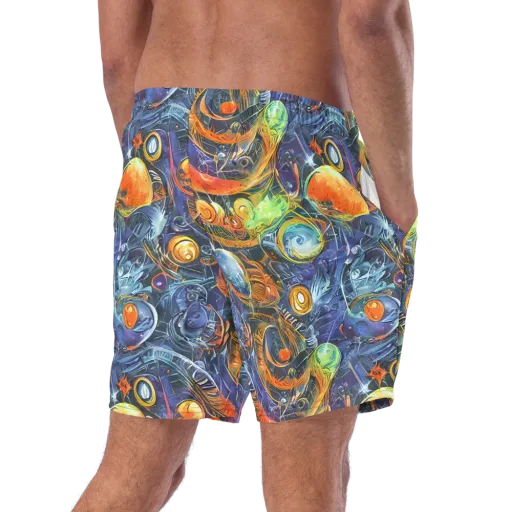 Bluefire Abyss on a Swim Trunks