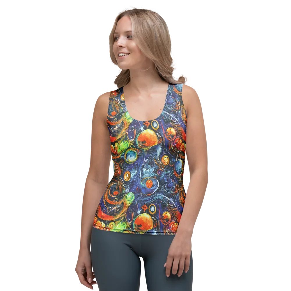 Bluefire Abyss on Women's Tank Top — Front