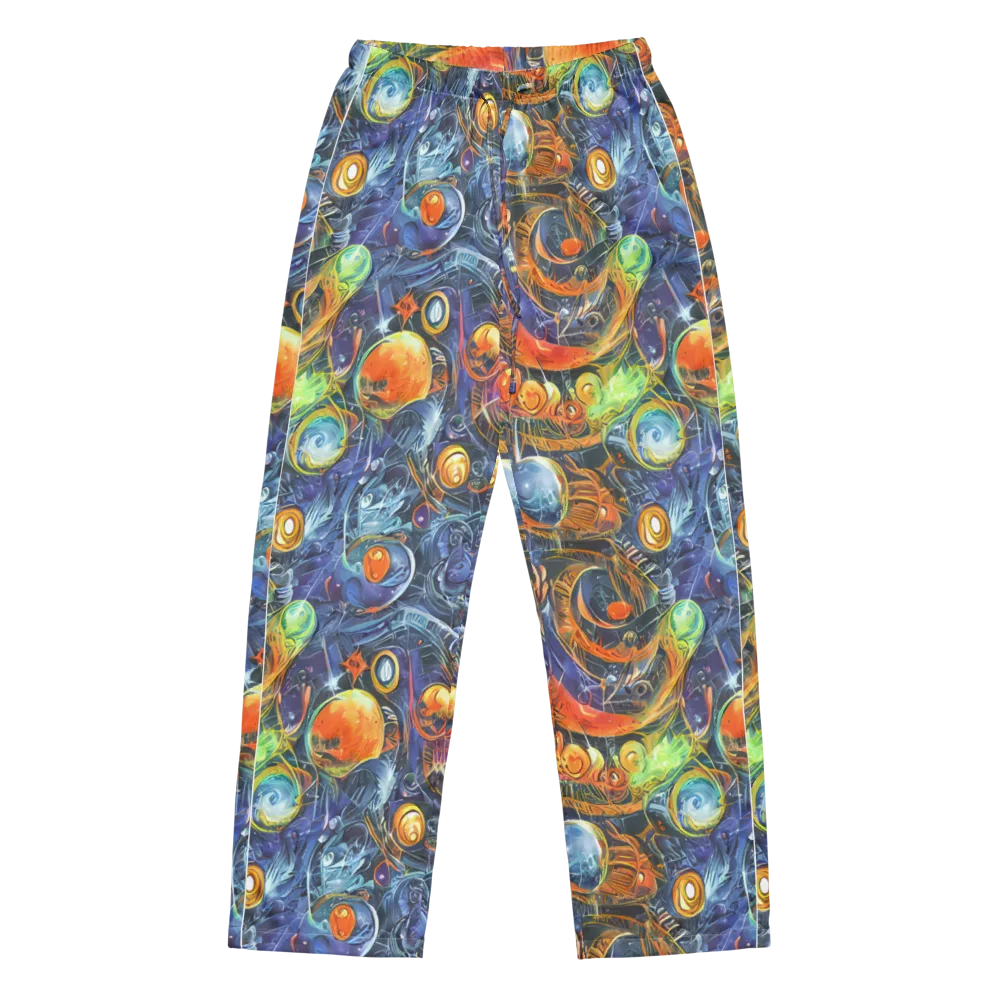 Bluefire Abyss on Women's Pajama Pants — Front