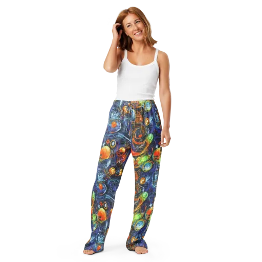 Bluefire Abyss on a Women's Pajama Pants