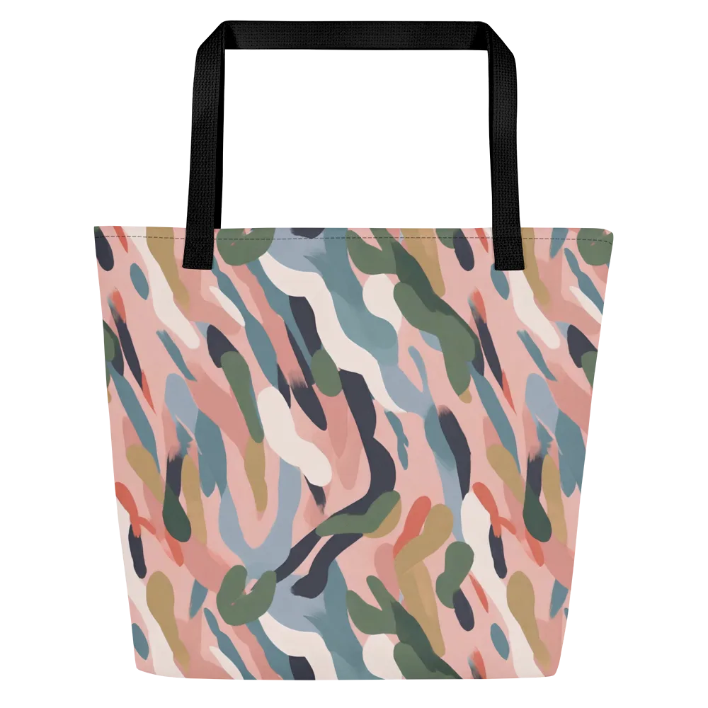Blush Current on Large Tote Bag W/ Pocket — Front