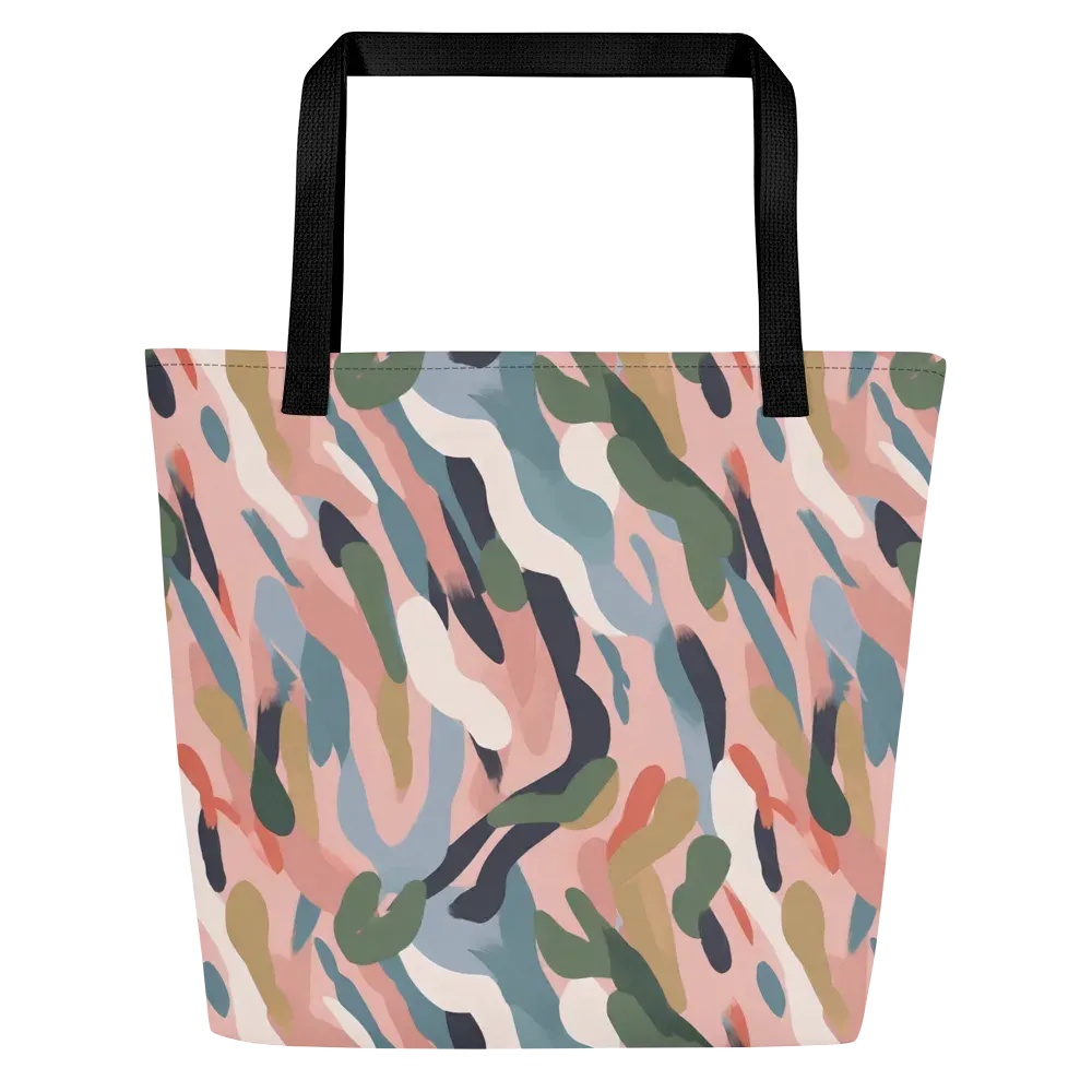 Blush Current on Large Tote Bag W/ Pocket — Front