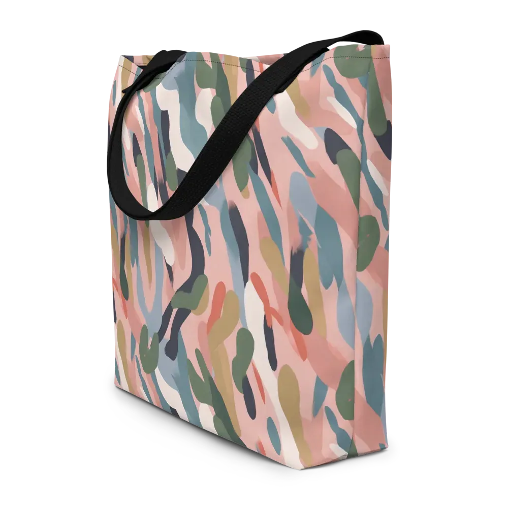 Blush Current on Large Tote Bag W/ Pocket — Front