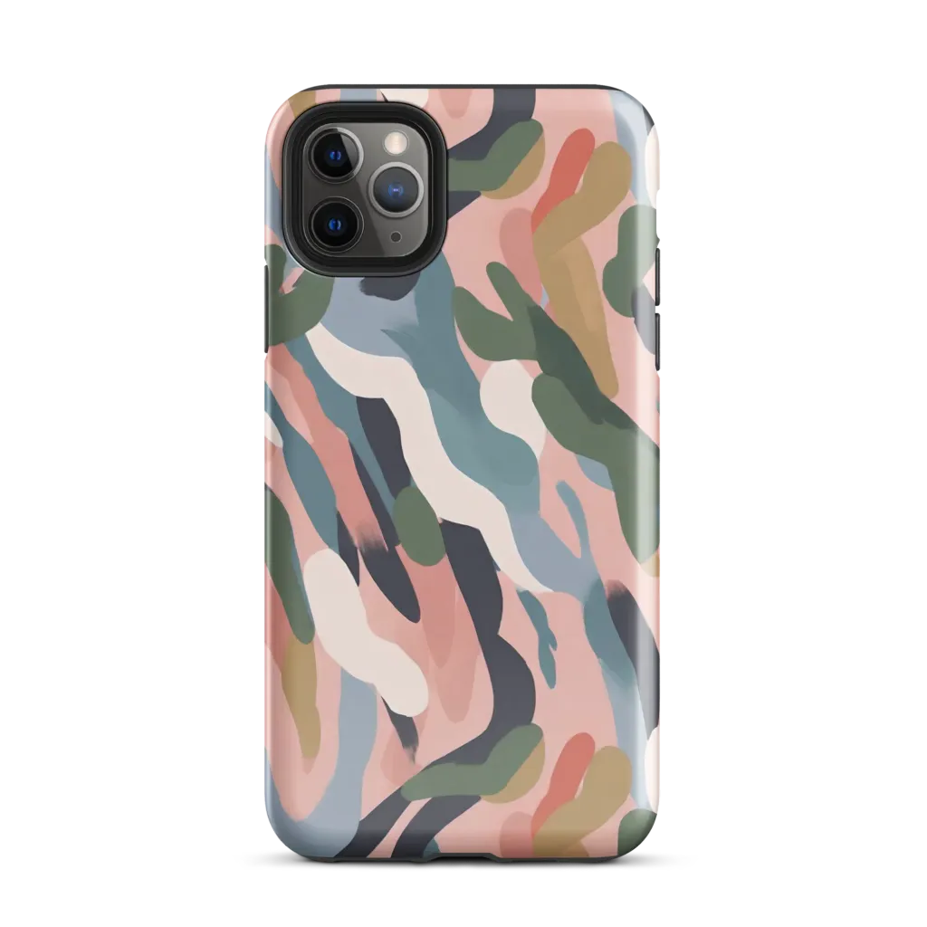 Blush Current on Tough Case for iPhone® — Front