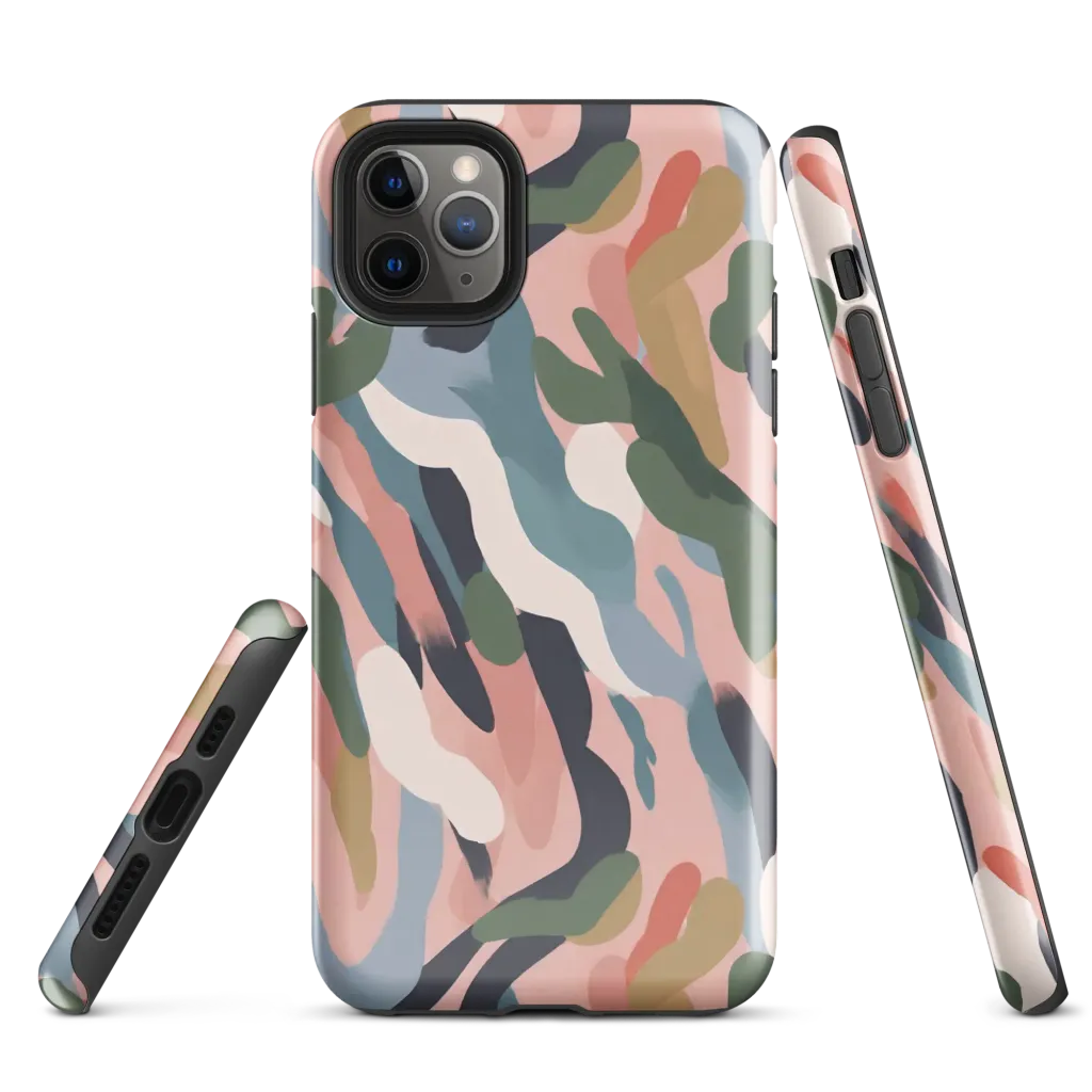 Blush Current on Tough Case for iPhone® — Front