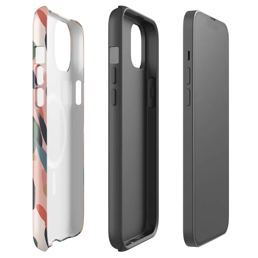 Blush Current on MagSafe Tough Case for iPhone® — Front