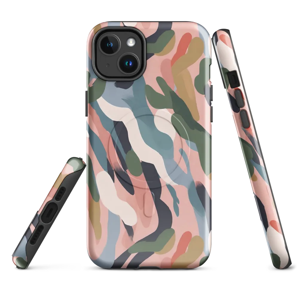 Blush Current on MagSafe Tough Case for iPhone® — Front