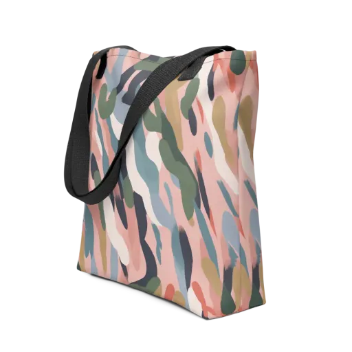 Blush Current on a Tote Bag