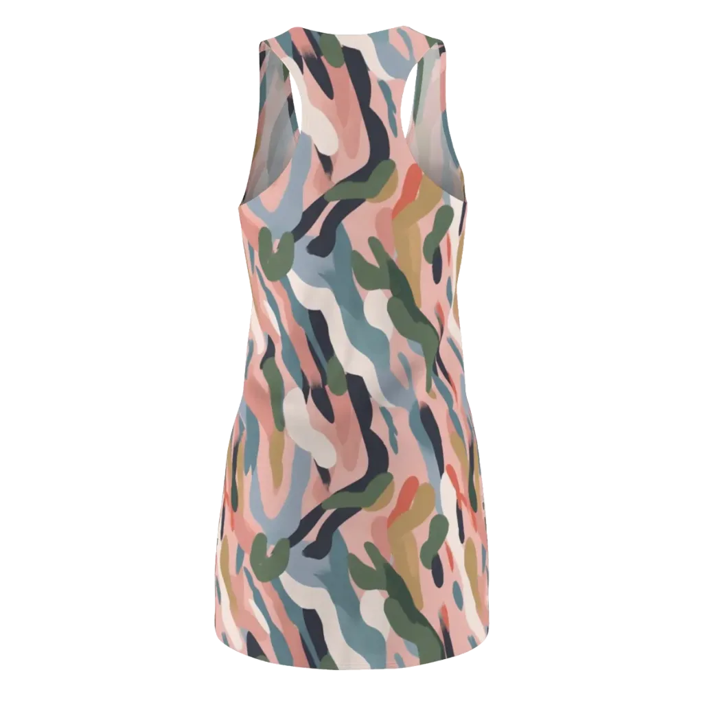Blush Current on Racerback Dress — Back