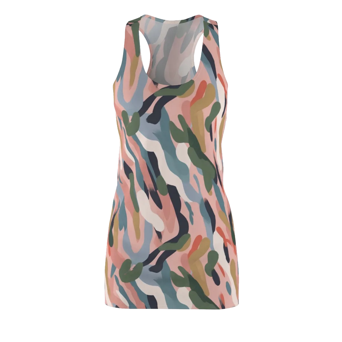 Blush Current on Racerback Dress — Front