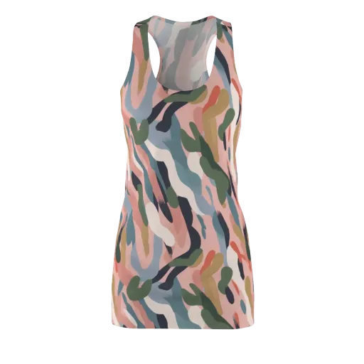Blush Current on a Racerback Dress