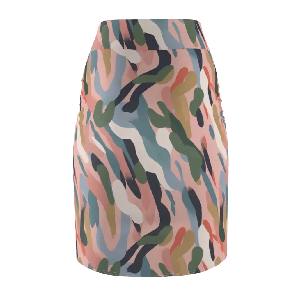 Blush Current on Pencil Skirt — Back