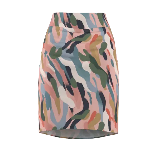 Blush Current on a Pencil Skirt