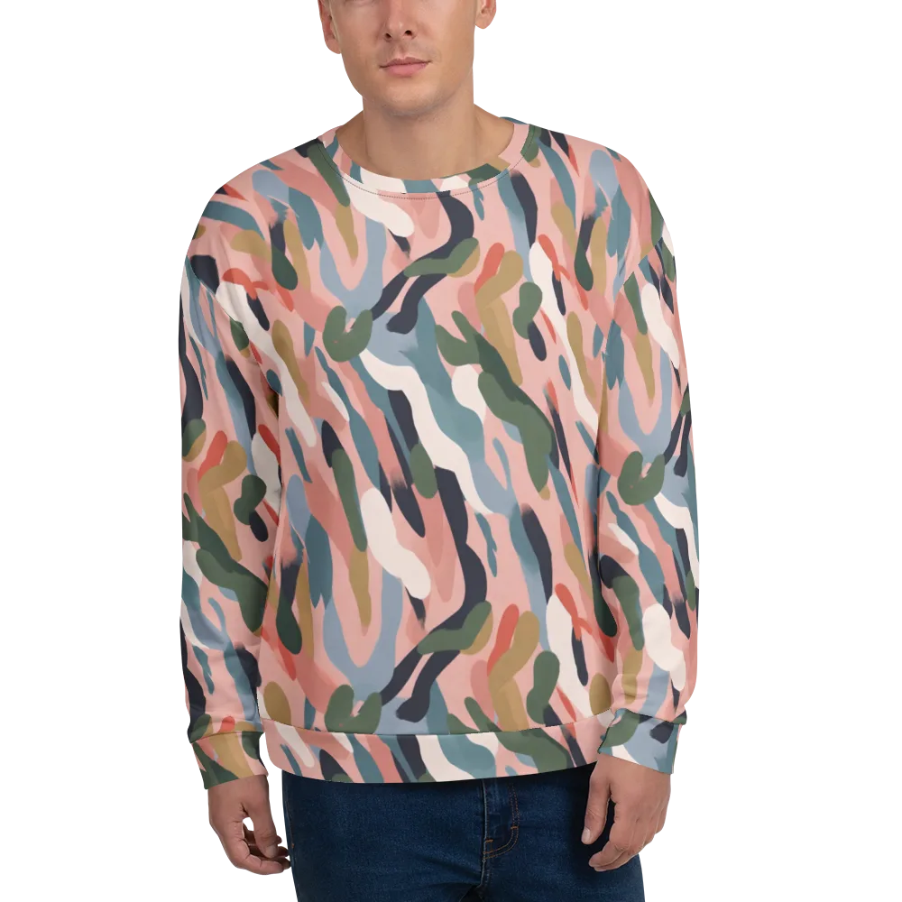 Blush Current on Sweatshirt — Front