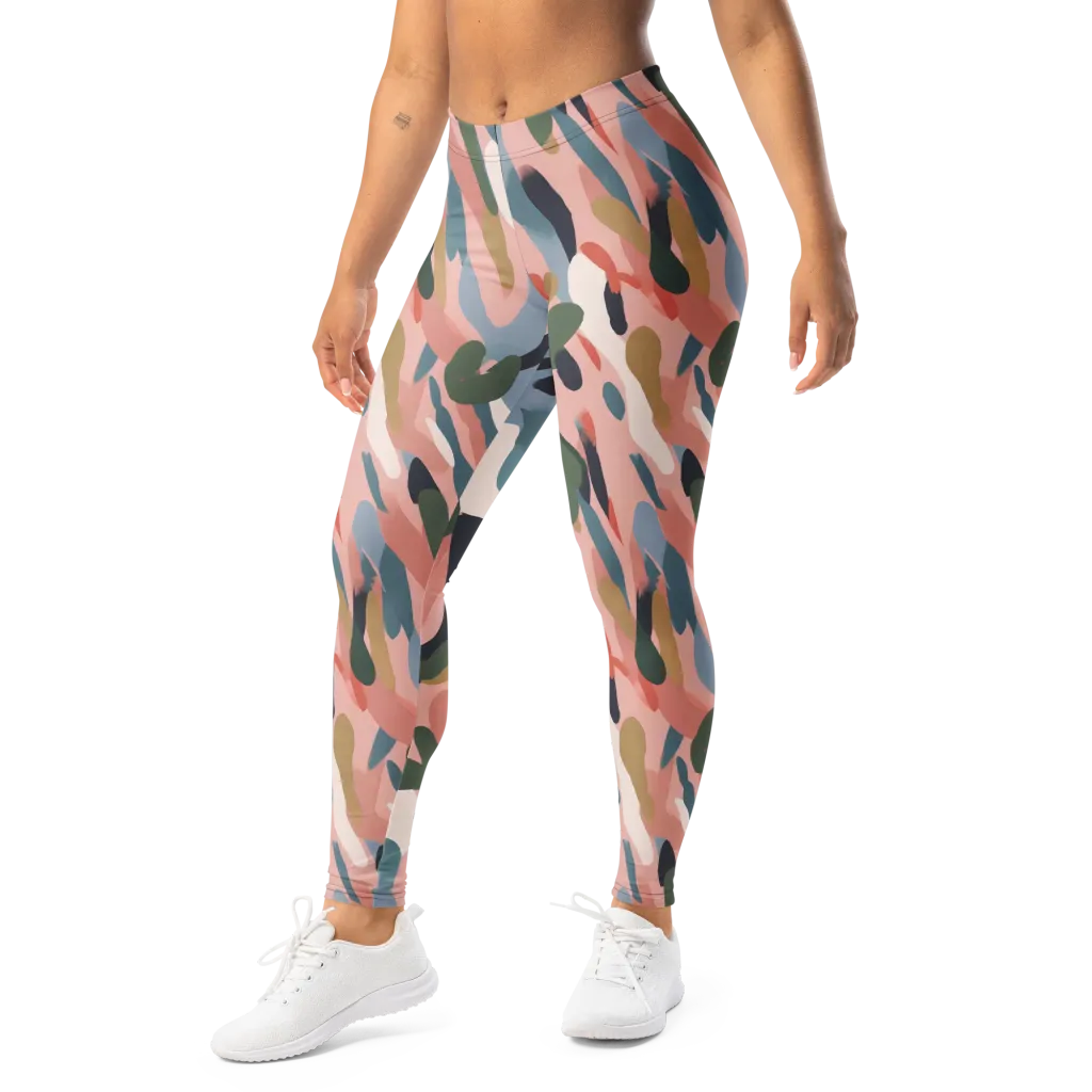Blush Current on Leggings — Left Front
