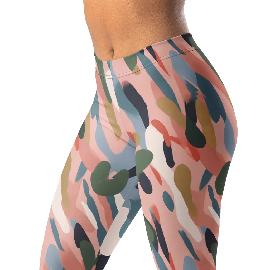 Blush Current on Leggings — Left Front
