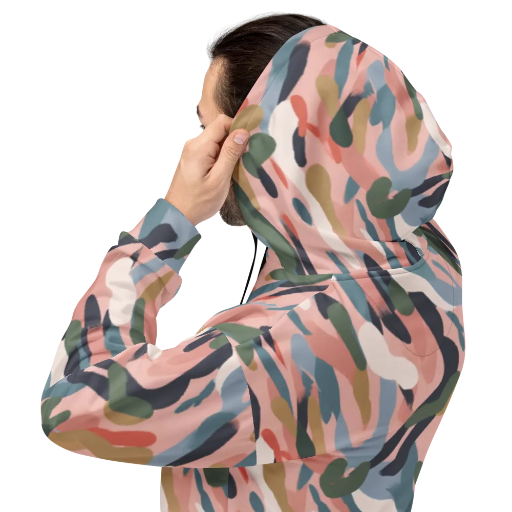 Blush Current on Hoodie — Back