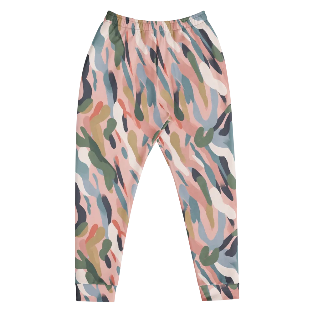 Blush Current on Men's Joggers — Front