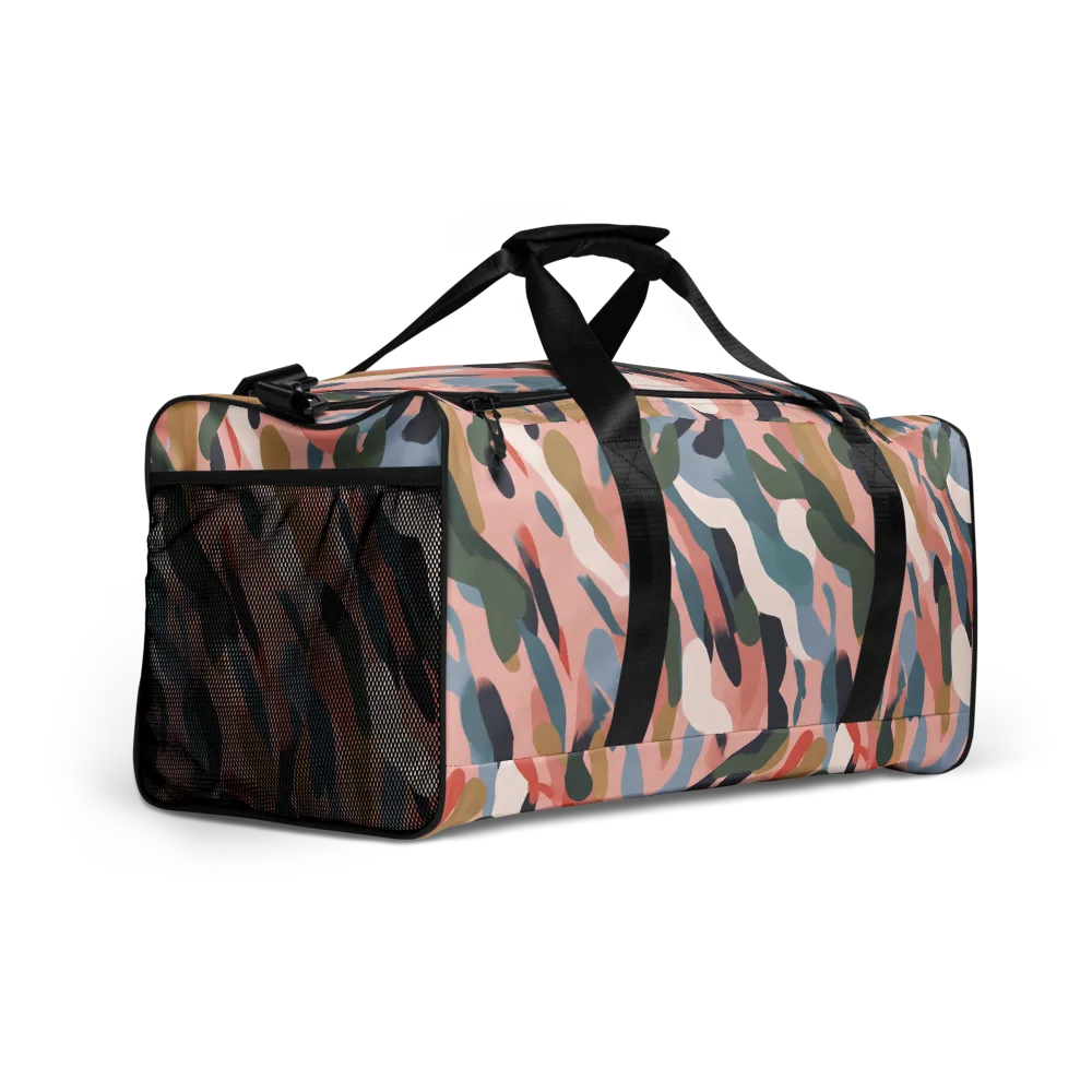 Blush Current on Duffle Bag — Right Front