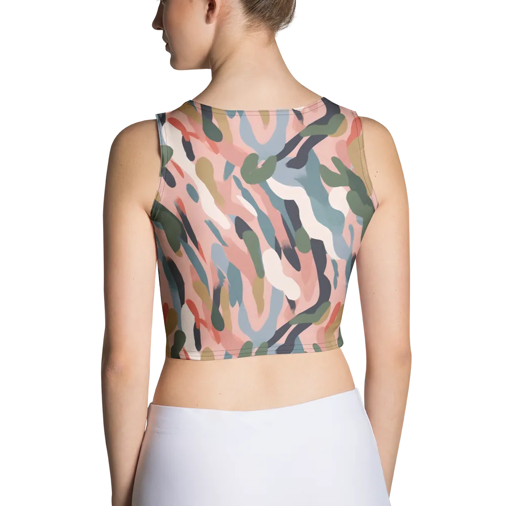 Blush Current on Crop Top — Back