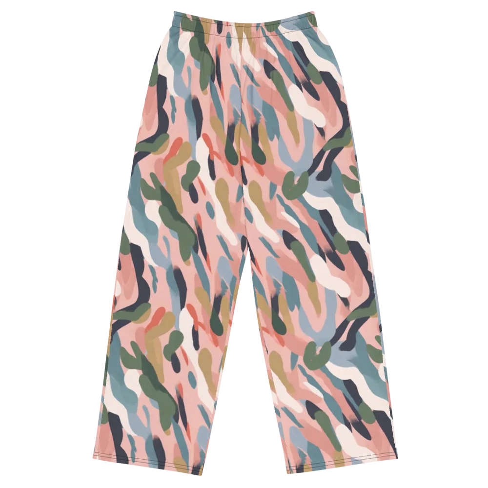 Blush Current on Wide-Leg Pants — Front
