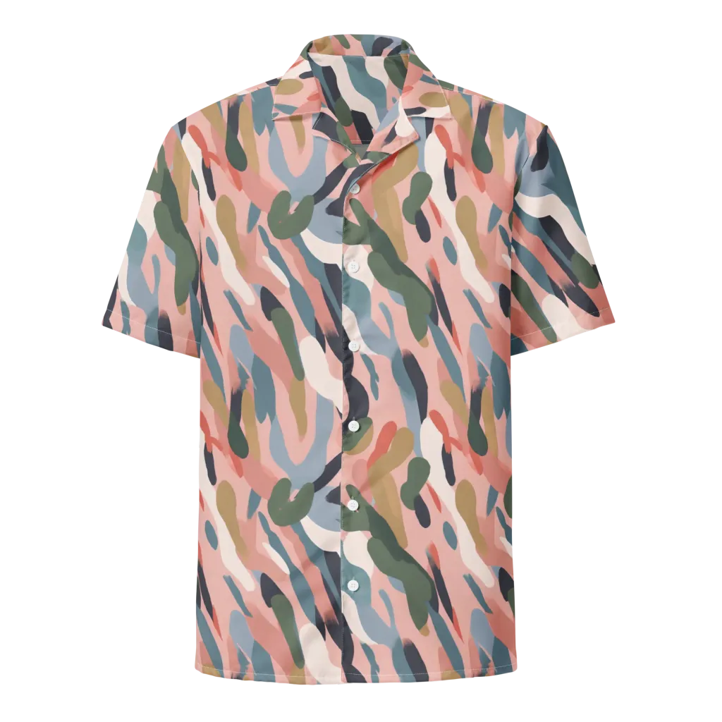 Blush Current on Button Shirt — Front