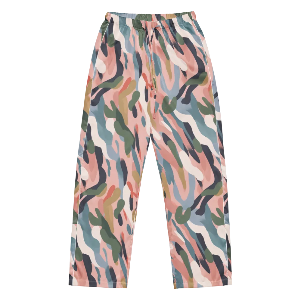 Blush Current on Women's Pajama Pants — Front
