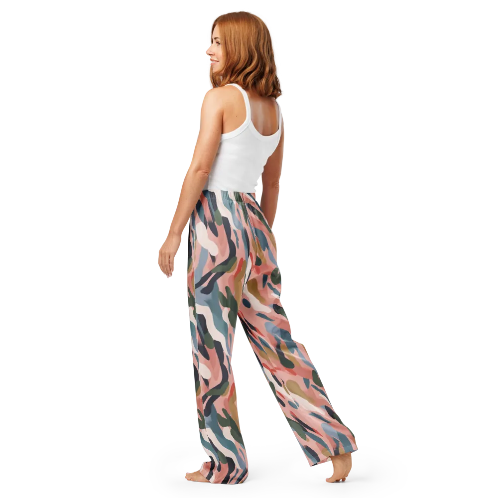Blush Current on Women's Pajama Pants — Back
