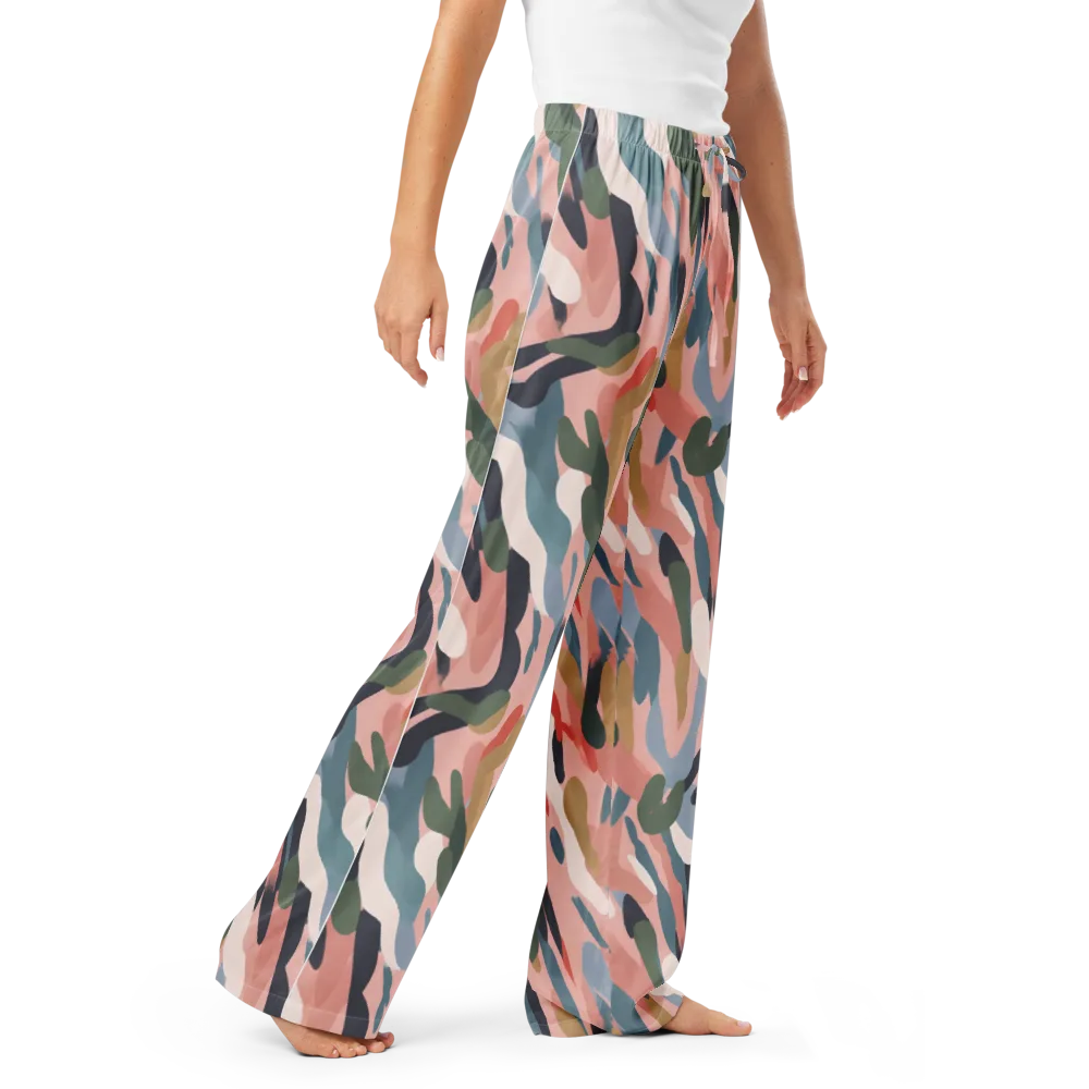 Blush Current on Women's Pajama Pants — Right Front
