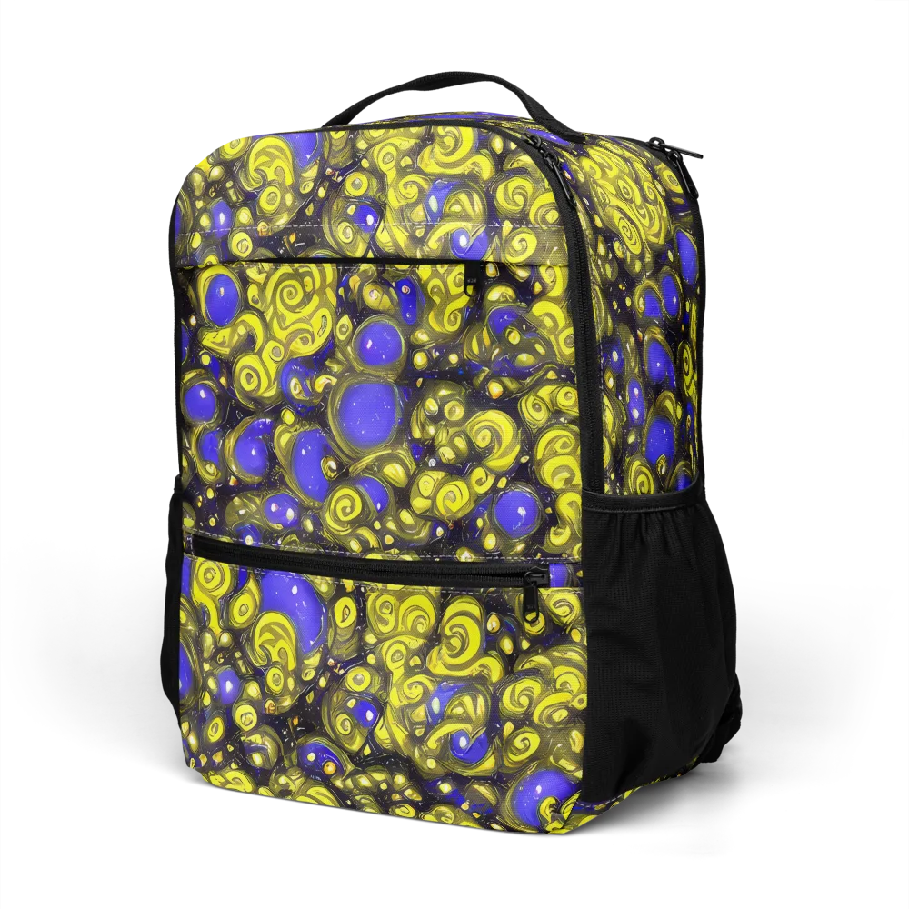 Electric Citrine on Utility Backpack — Left Front