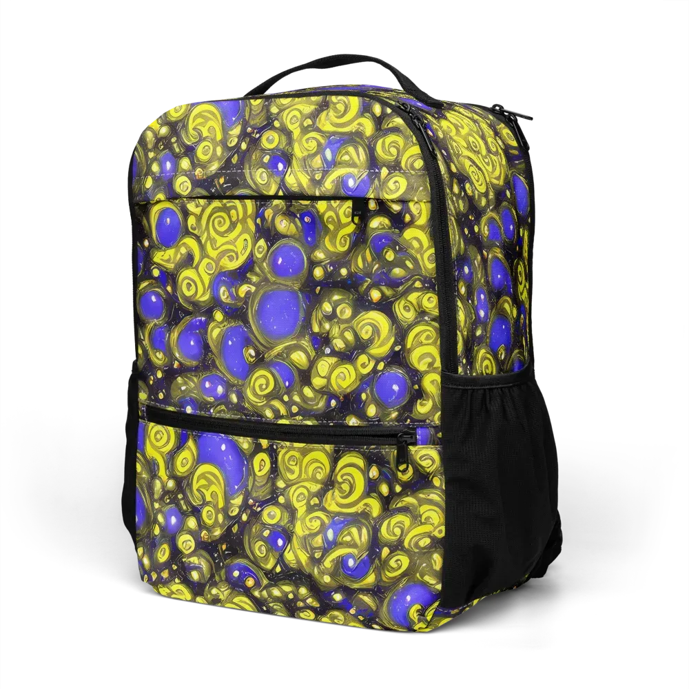 Electric Citrine on Utility Backpack — Left Front