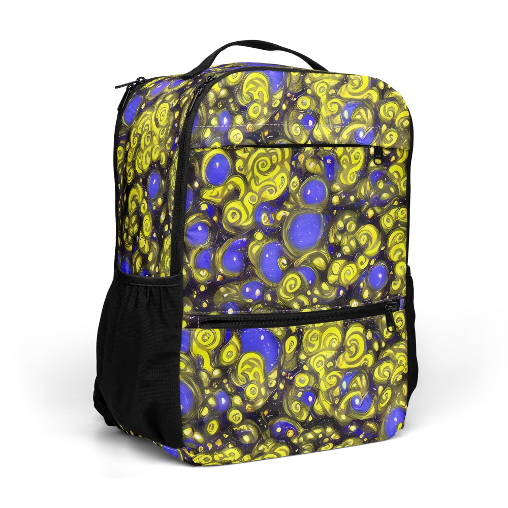 Electric Citrine on Utility Backpack — Right Front
