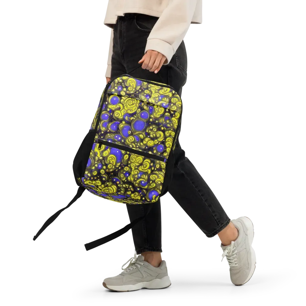Electric Citrine on Utility Backpack — Front