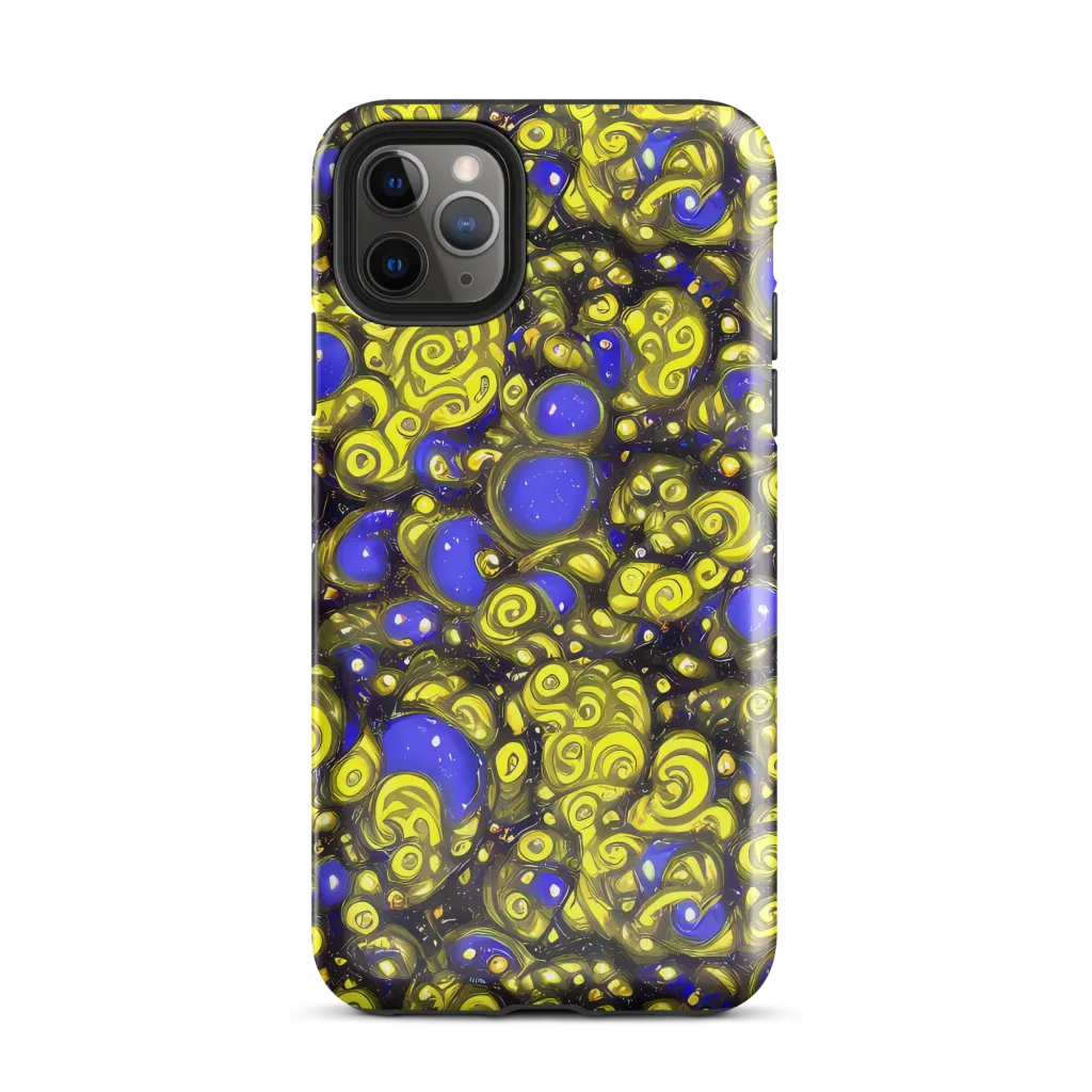 Electric Citrine on Tough Case for iPhone® — Front