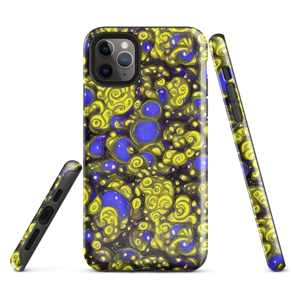 Electric Citrine on Tough Case for iPhone® — Front