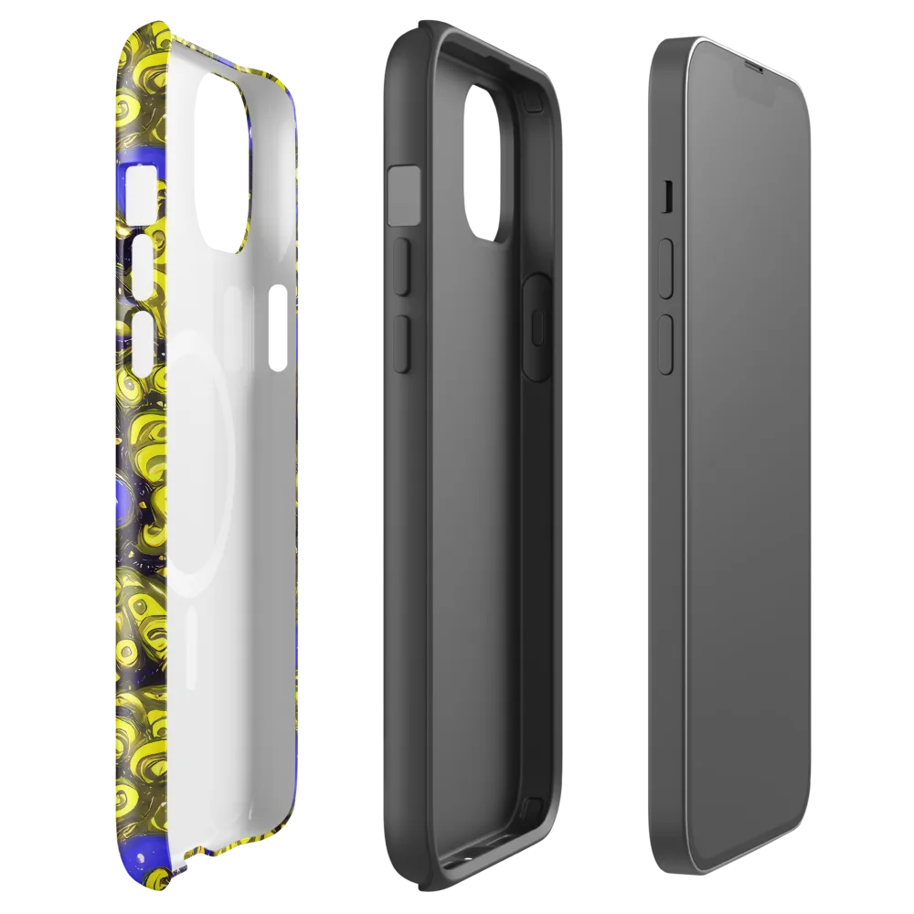 Electric Citrine on MagSafe Tough Case for iPhone® — Front