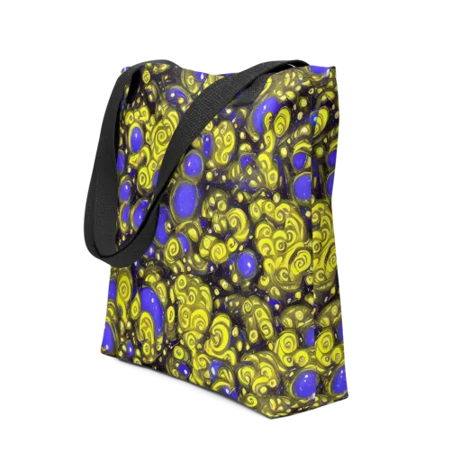 Electric Citrine on a Tote Bag