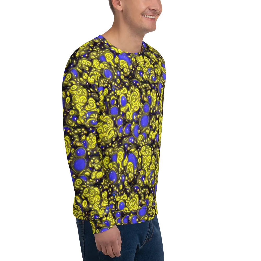 Electric Citrine on Sweatshirt — Right Front