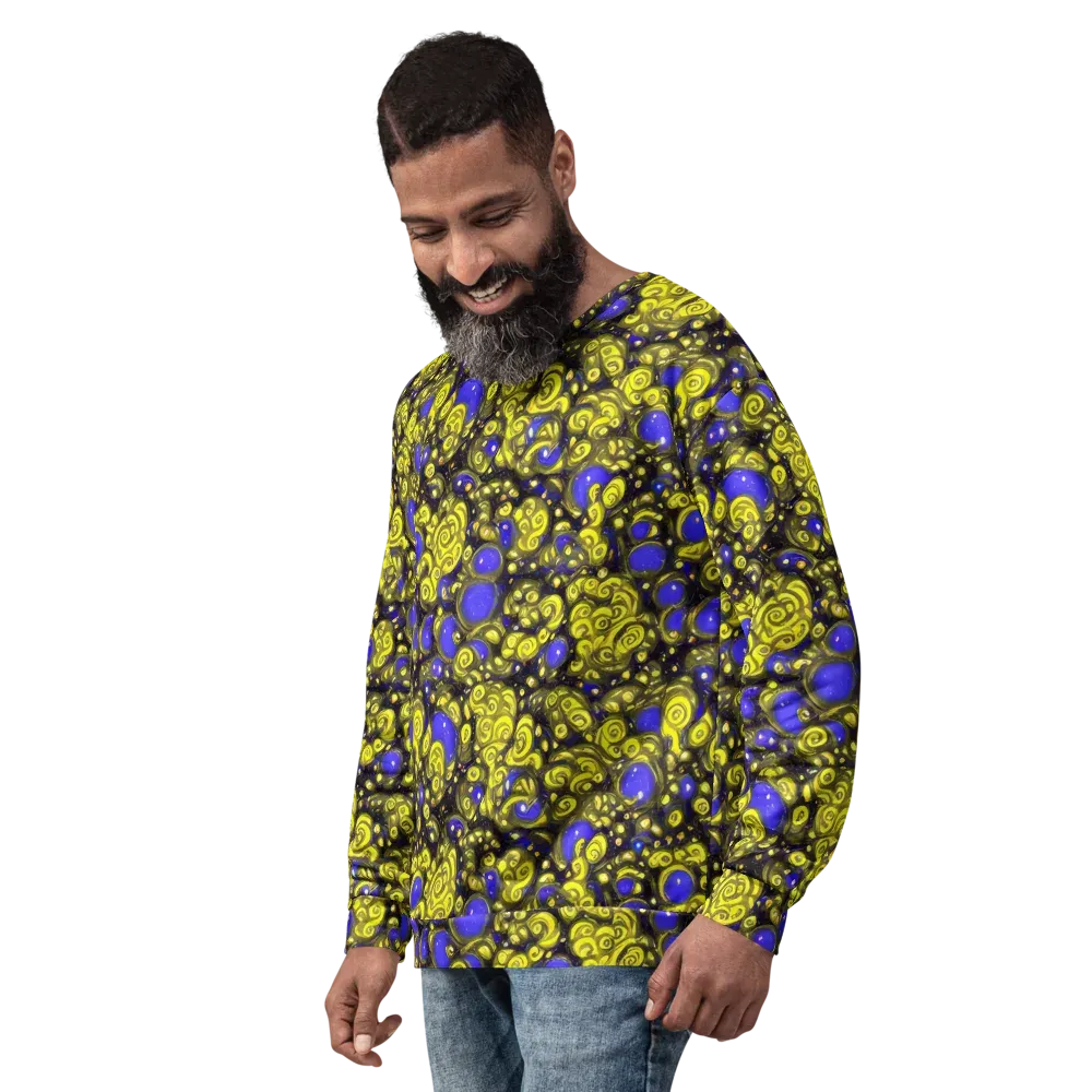 Electric Citrine on Sweatshirt — Left Front