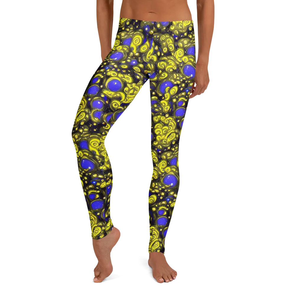 Electric Citrine on Leggings — Front