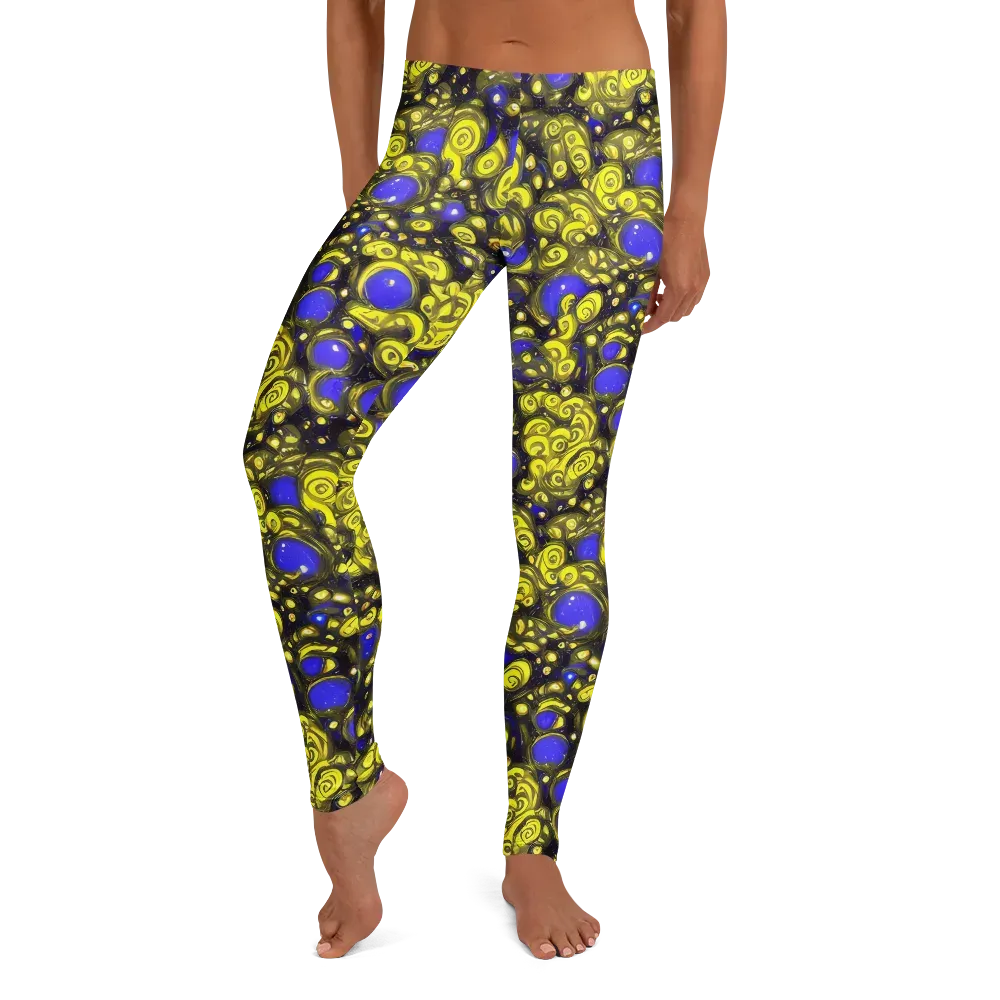 Electric Citrine on Leggings — Front