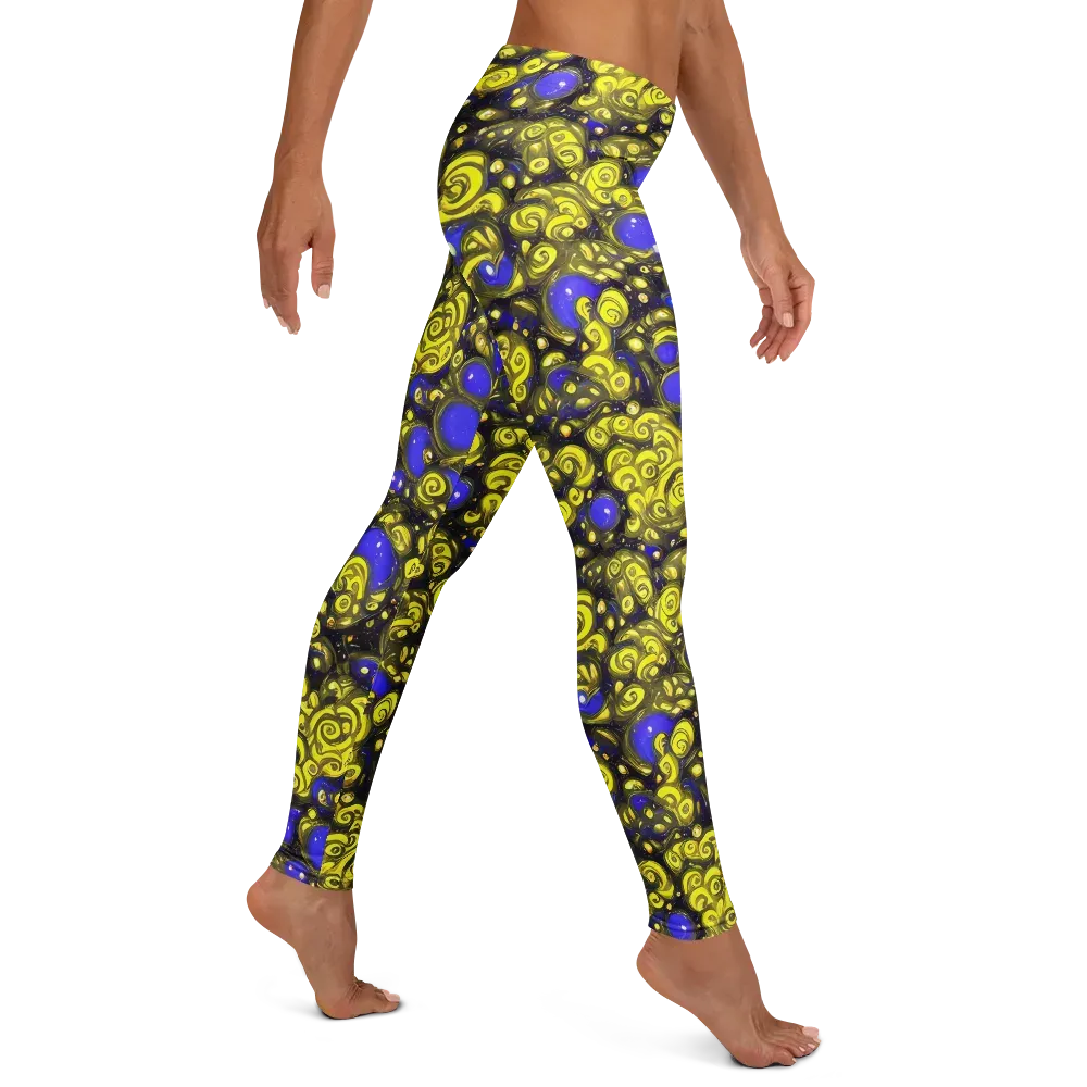 Electric Citrine on Leggings — Right
