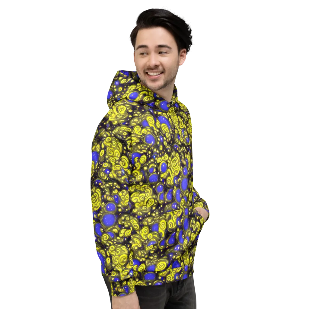 Electric Citrine on Hoodie — Right
