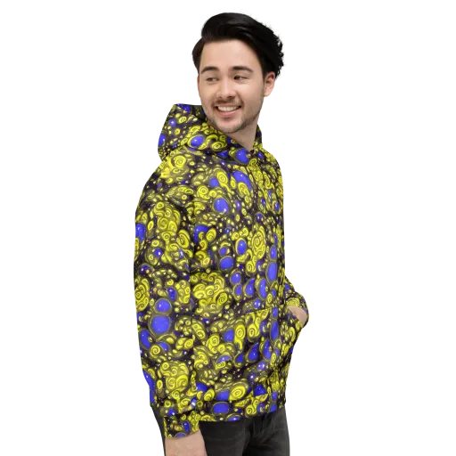 Electric Citrine on a Hoodie