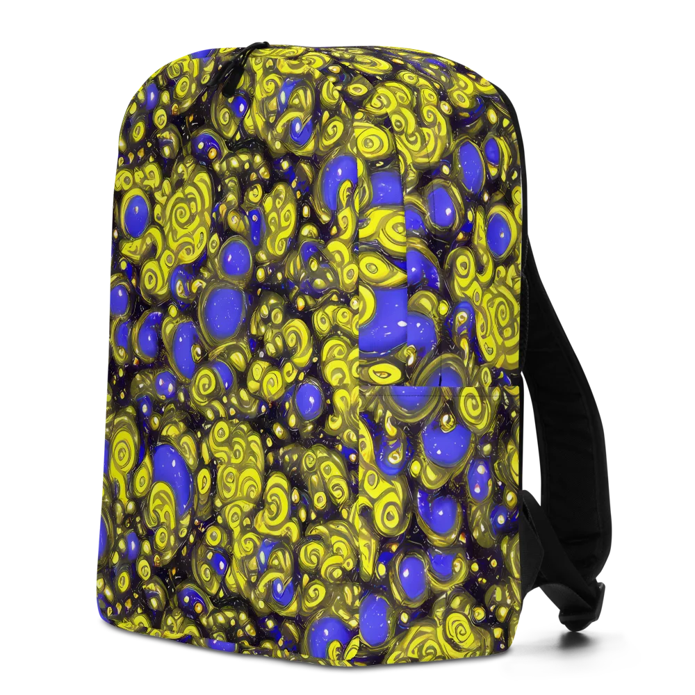 Electric Citrine on Minimalist Backpack — Left