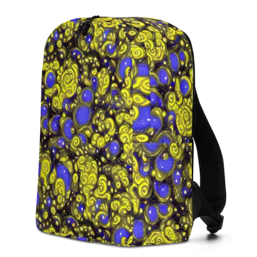 Electric Citrine on a Minimalist Backpack